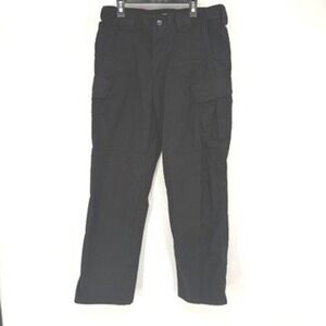 5.11 Tactical Cargo Pants Mens 30x30 Black Ripstop Stryke Multi-Pocket Utility
